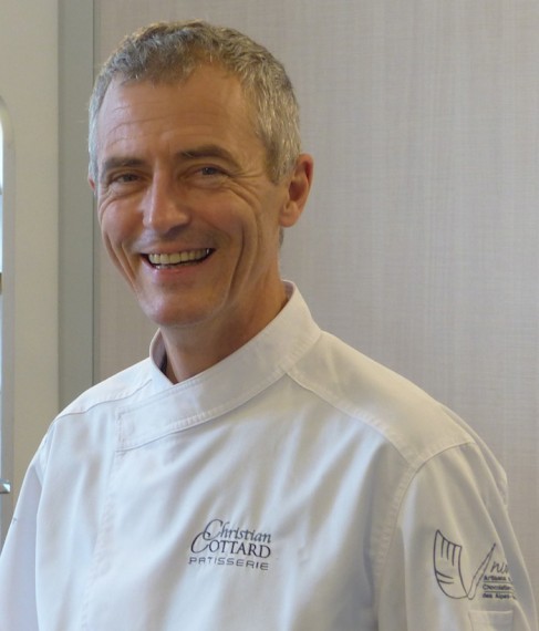 Portrait photo du chef pâtissier Christian Cottard