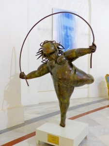 Négresco-Dans la collection d'oeuvre d'art, j'aime "Sauteuse à la corde"...