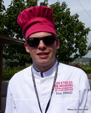 Enzo Franzi, Chef Pâtissier, Champion de France du Dessert 2017, Château du Mont Joly, Sampans.