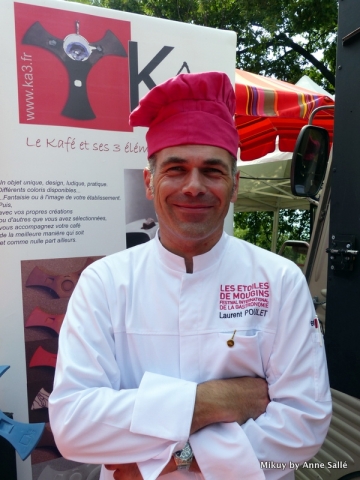 Laurent Poulet, Chef La Cuisine des Plaisirs, Mougins