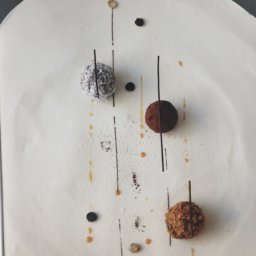 Partition de truffe au chocolat, par chef Marcel Ravin