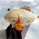 Chocolat & café pure origine feuille à feuille, ganache fève de tonka, sorbet... Le Relais des Moines - Sébastien Sanjou - A table !
