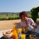 Trop cool ! Petit dej au Mas des Candeliers