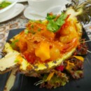 L'ananas aux gambas Singapour - L'ananas aux gambas