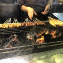 Brochettes au satay Singapour - Brochettes au satay