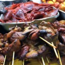 Brochette de foies Singapour -Brochette de foies
